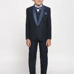 YK Infant Boys 5 Pcs Single Breasted Suits-image-72