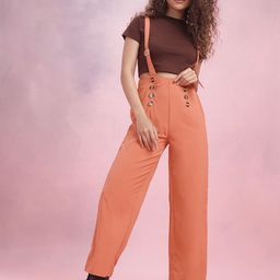 DressBerry Women Detachable Straps Trousers-image-1