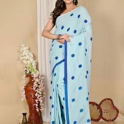 DipDiya Printed Pure Cotton Taant Saree-picture-24