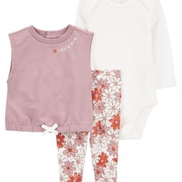 Carter's 3-Piece Little Vest Set - Purple-image-72