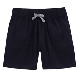 Campana Cotton Lycra Solid Shorts - Navy Blue-image-43