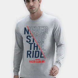 Tees Da Men Typography Printed Round Neck Cotton T-shirt-image-7