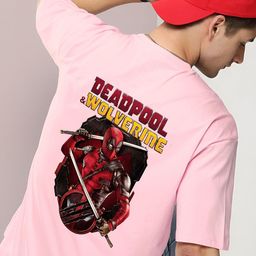 Jack Paris Men Deadpool Graphic Printed Cotton T-shirt-image-94