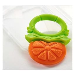 Tiny Tycoonz Fruit Shape Silicone Teether Pack of 2 - Multicolor image 3
