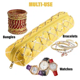 Kuber Industries Yellow Set of 1 Regular Multi-Utility Organisers image 2