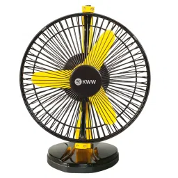 KWW Whirl Wind Personal Cabin Hi-Speed 3in1 225 mm Fan with 100% Copper Winding Yellow-Black-image-76