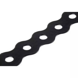 RS PRO Galvanised Steel PVC Coated Fixing Strap 10mx 26 mm, 4847049 (Roll of 10 Metre)-10