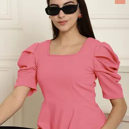 Metronaut Pack Of 2 Peplum Top-picture-1