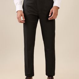 Park Avenue Men Checked Urban Slim Fit Mid-Rise Formal Trousers-picture-34