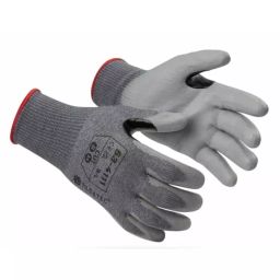 Tilsatec 53-4111 Grey Yarn Cut Resistant Work Gloves Size 9 Polyurethane Coating, 53-4111-09-image-93