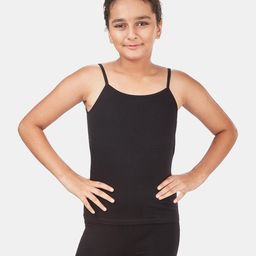 Plan B Black Sleeveless Solid Padded Camisole - Black-image-59