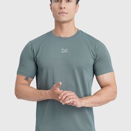 FUAARK Men Moisture Wicking Solid Round Neck T-shirt-image-69