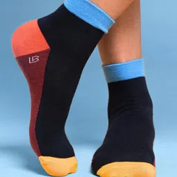 Lazy Bums Unisex Pack Of 3 Patterned Ankle Length Socks-3
