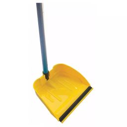 TOUGH GUY 9-5/8 inch Yellow Plastic Long Handled Dust Pan, 22F185-image-86