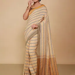 BENGAL HANDLOOM Woven Design Art Silk Taant Saree-23