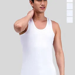 CAVENDERS Men Pack Of 5 Pure Cotton Undershirt Vests White Premium quality Dno-v49st-image-96