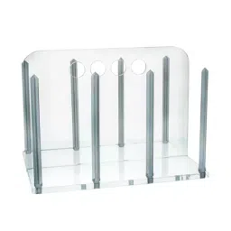 AANIJ Size 90 mm Petri Dish Rack Transparent Acrylic Hold up to 60 Dishes, ASFSY0622-12