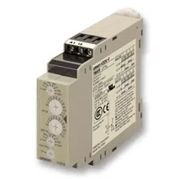 OMRON INDUSTRIAL AUTOMATION TIMER, TWIN ON/OFF DELAY, 24-240AC/DC, H3DK-F AC/DC24-240-26