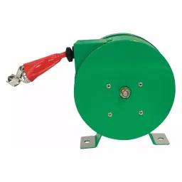 SPEEDAIRE Cable Reel Spring Return Powder Coated Green 6.1 m (20 Ft) Cable Length, 440G09-image-58