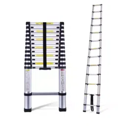 Equal 15 ft 14 Steps Finger Protect Telescopic Ladder EALT - F44-40