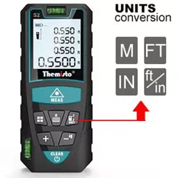Themisto TH-M81 Laser Distance Meter 50 m Range With Backlit LCD and Pythagorean Mode image 3
