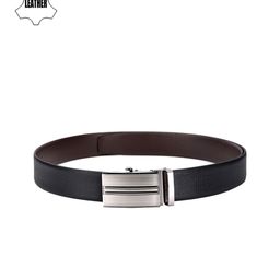 TWKD Leathers Men Black Genuine Leather Belt-image-18