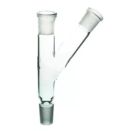 ABGIL Multiple Adapter with Two Necks at Angle B19 Socket and B34 Cone, ADP-04-03-91