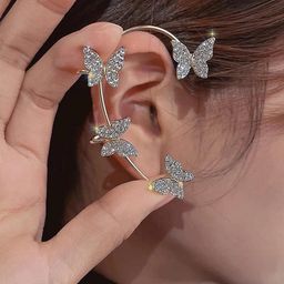 Vembley Gold Earrings-image-1