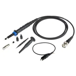 RS PRO Oscilloscope Probe, Passive Type, 150MHz, 1:10, 20V Max Model No 1466613-24