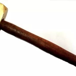 LOVELY 3 KG Brass Hammer with Wooden Handle Pack of 1 Pc L18107-24