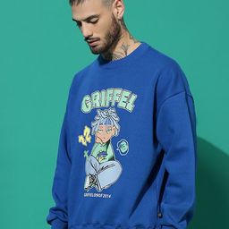 GRIFFEL Men Printed Sweatshirt image 4