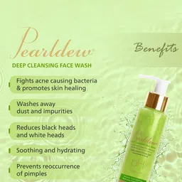 Pearldew Deep Cleansing Face Wash - 100 ml image 2
