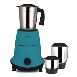 Maharaja Whiteline Superio Evo 500 W Turquoise Blue & Black Mixer Grinder with 3 Jars-picture-44