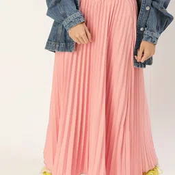 Moda Rapido Flared Mini Pleated Skirt-picture-40