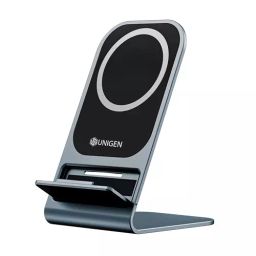 UNIGEN Unistand 15 W Black Fast Charging Dock Stand With USB Type C &  USB Type A, USBK-19