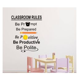 Wallstick Classroom Rules Wallsticker-10