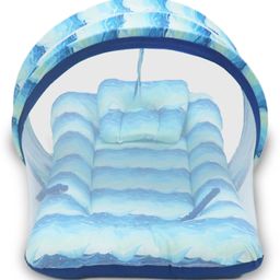 Kradyl Kroft Bassinet Style Mosquito Net Bedding for Infants- Waves-picture-24