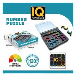 Sanjary IQ 3D Logic Brain Teaser Game for Kids & Adults - 120 Challenges for Brain Development & Problem-Solving Skills for Kids color may vary-picture-31