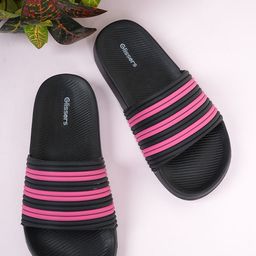 GLISSERS Girls Self Design EVA Sliders-24