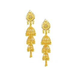 MEMOIR Classic Jhumkas Earrings-image-22