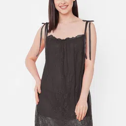 NOIRA Net Strapless Baby Doll-image-6