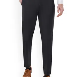MARK LEWIS Men Tailored Easy Wash Pleated Trousers-image-77