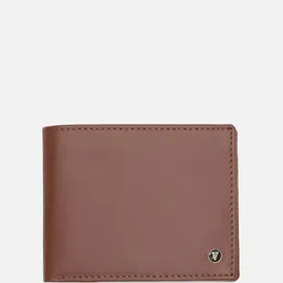 Van Heusen Men Textured Leather Two Fold Wallet-26