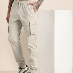 HERE&NOW Men Cargo Trousers-picture-24