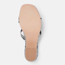 Allen Solly Snake Skin Textured Block Heels image 5