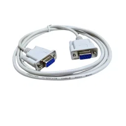 SETMI INDIA Computer Interface Cable 9-Pin Female to Female 1 m, White-picture-22