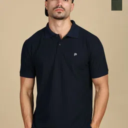 LUX PARKER Men 2 Polo Collar T-shirt-image-91
