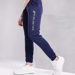 HRX by Hrithik Roshan Women Typography Running Joggers-image-34