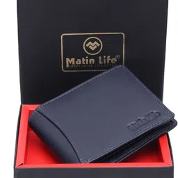 MATIN LIFE Men Leather Two Fold Wallet-picture-15