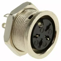 RS PRO 4 Pole DIN Socket 4A 100 V AC Female Panel Mount, 490848-picture-33